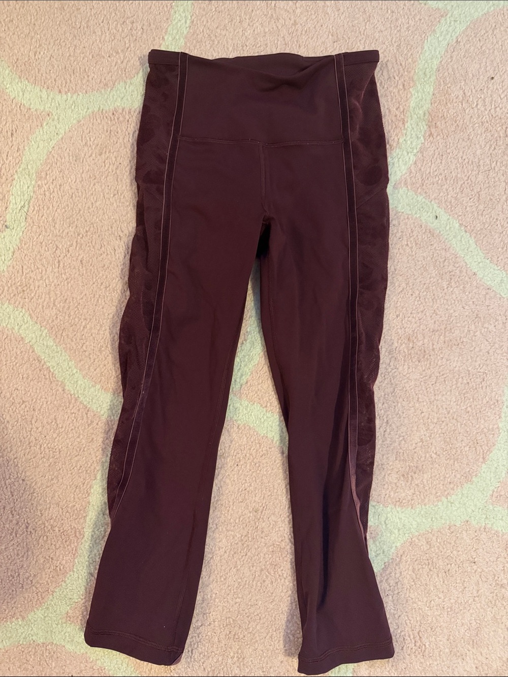 lululemon athletica Women's High-Rise Leggings in Deep Burgundy